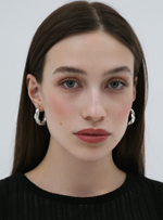 серьги конго карамель