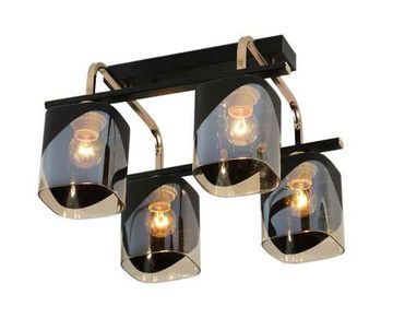 07212/2+2 BLACK+GOLD (2) Люстра (RL)