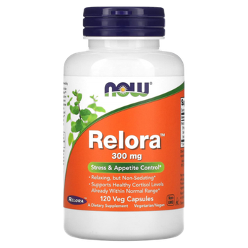 Now Foods Relora 300 mg 60 veg capsules, Релора