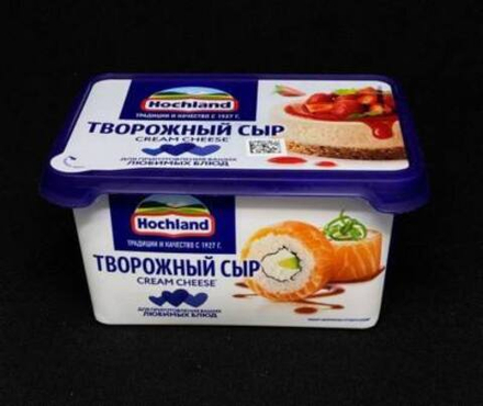 Сыр творожный Хохланд 400 гр сливочный