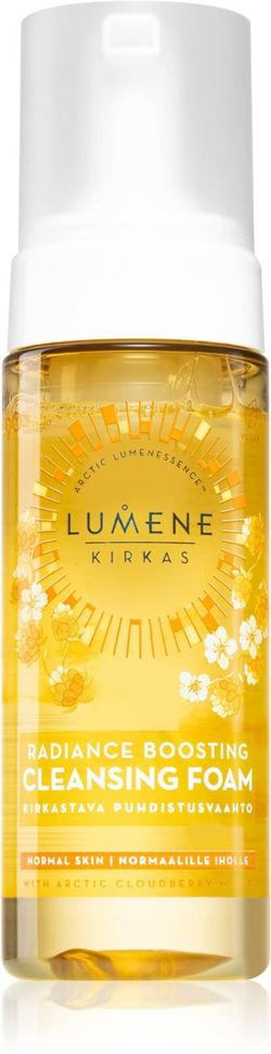 Lumene KIRKAS Radiance Boosting - осветляющая очищающая пена /   150  ml  / GTIN 6412600843705
