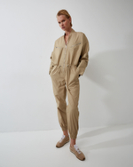 Комбинезон из хлопка Стелла Маккартни оливковый