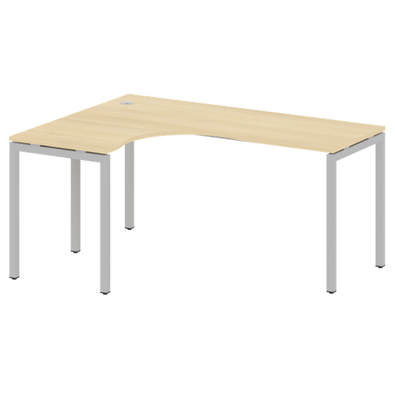 Метал Систем Куатро Стол криволинейный левый на П-образном м/к 40БП.СА-4 (L)