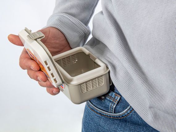 Коробка рыболовная для наживки с крышкой Meiho BAIT 7 115х95х66