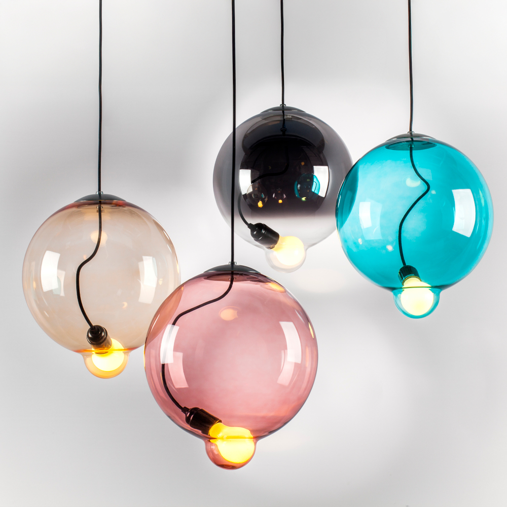 805301 Люстра COLORE 1х8W (led) E27 АЛЮМИНИЙ/ДЫМЧАТЫЙ