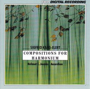 Helmut C. Jacobs / Sigfrid Karg-Elert: Compositions For Harmonium (CD)