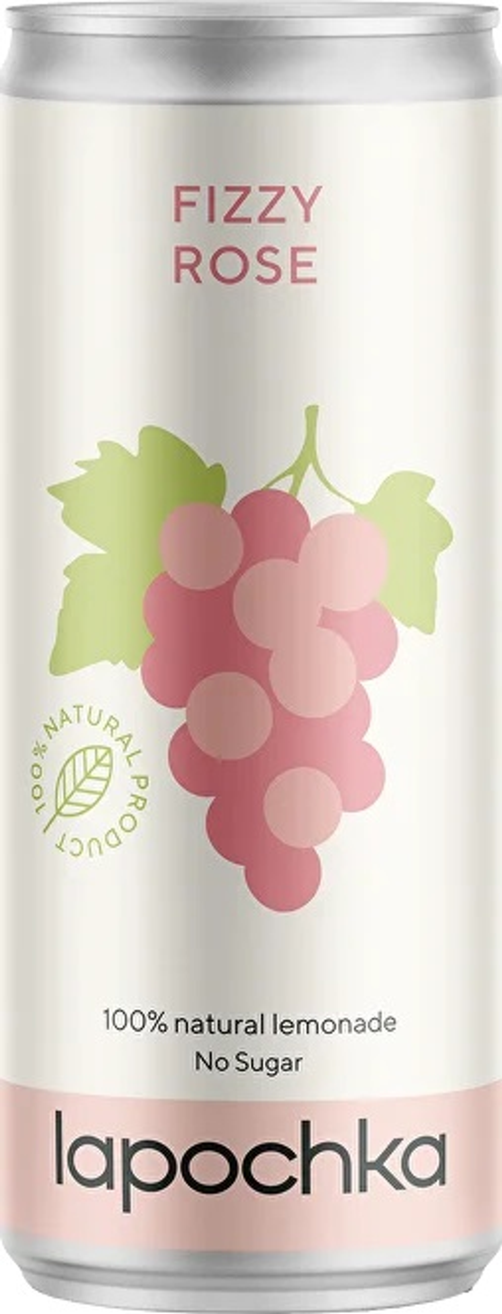 Лимонад Lapochka Fizzy Rose 0.33 л