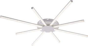 6537-4+4 WT (1) Люстра RL