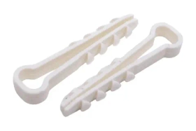 Дюбель-хомут для прямоугольного кабеля 8х5мм (20 шт)