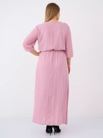 Платье на резинке с поясом