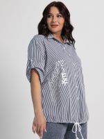 Блуза Лияна (сине-белая) Б15950-4М LT Collection