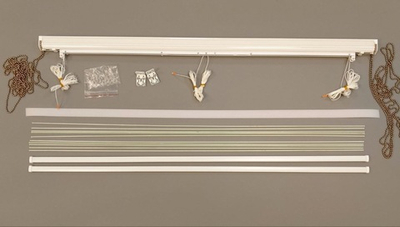 Карниз "Оптима" для двойных римских штор "День-Ночь"