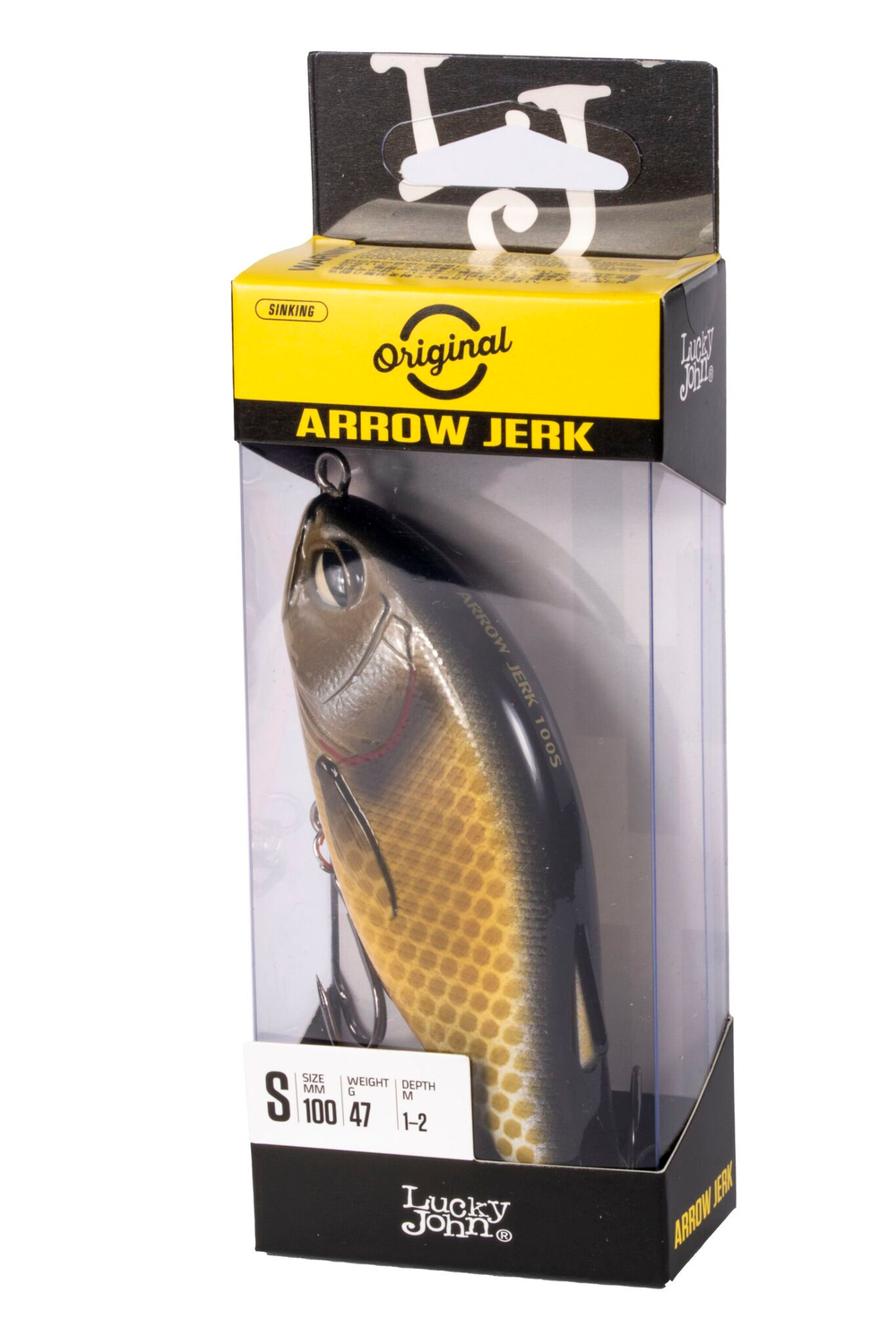 Воблер тонущий LJ ORIGINAL ARROW JERK 10 см, цвет 038