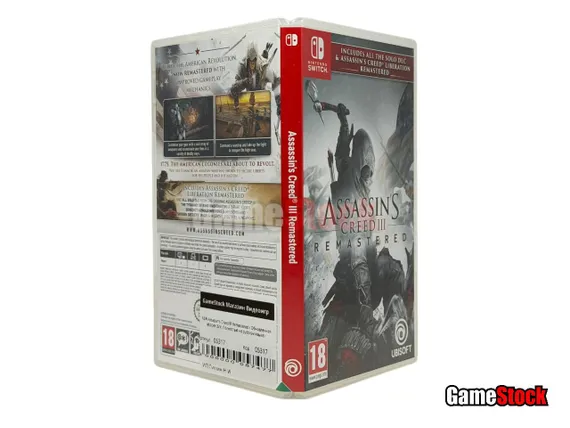 NSW Assassin's Creed III Remastered / Обновленная версия (Б/У, Полностью на русском языке)