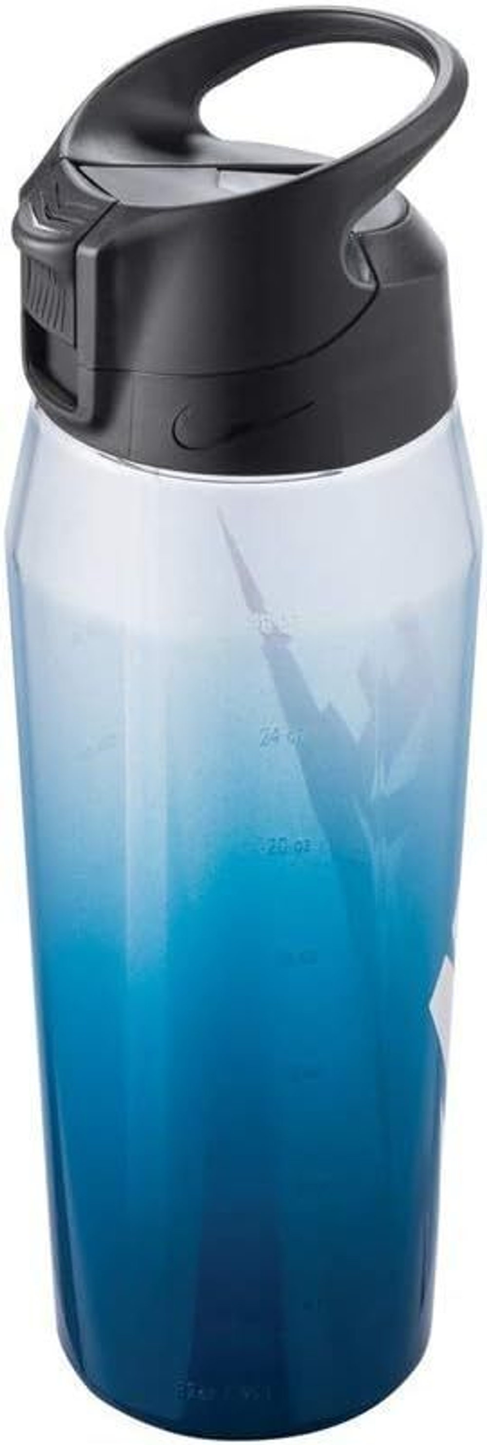 Бутылка для воды Nike TR Hypercharge Straw 24 OZ, синий, белый, 710 мл
