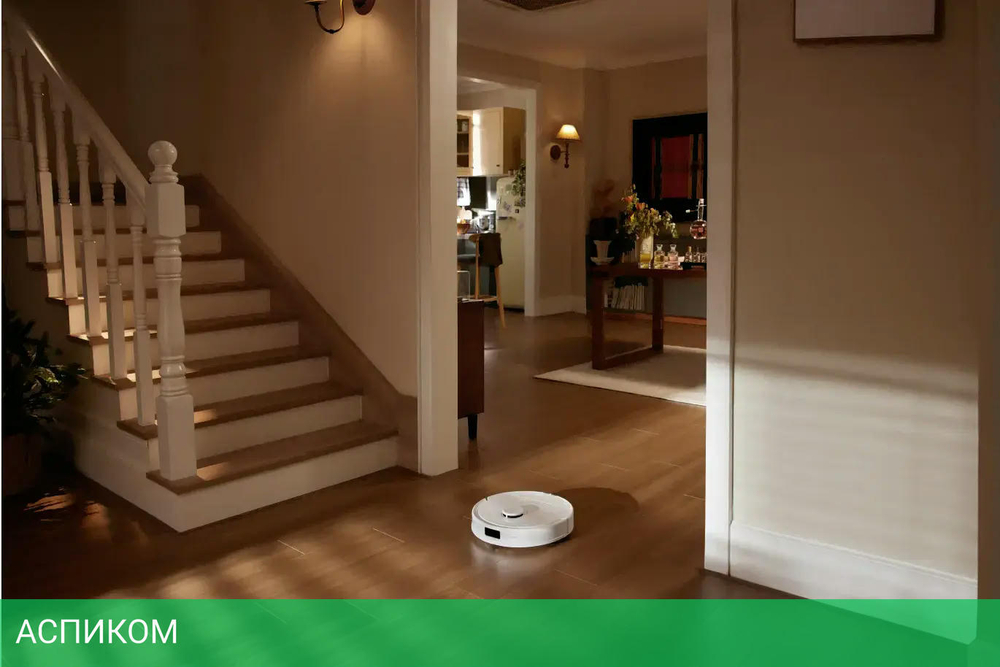 Робот-пылесос Roborock Robotic Vacuum Cleaner+Empty Wash Fill Dock Qrevo L RU White (QRL02-02)