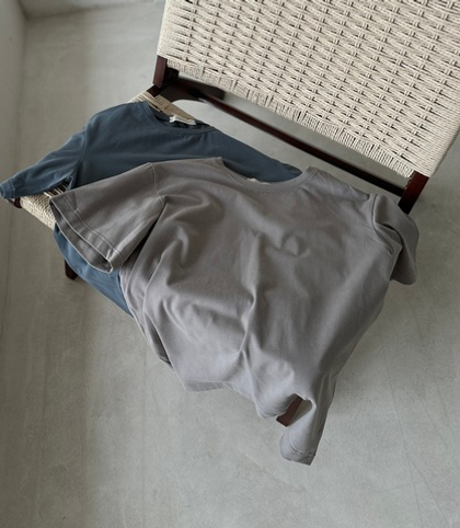 Футболка OVER 2 велюр (туман)