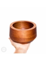 Глубокая тарелка из кедра