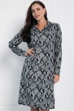 Платье Королевская кобра (серое) П12649-15 LT Collection