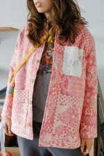 Куртка Soeurs пасхальная розовая