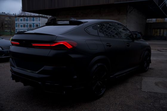 Carbins Obsidian Black MSG A01 PPF матовая черная сатин полиуретановая защитная антигравийная пленка