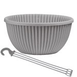 Кашпо Подвесное (6л.) "Верде" Цв. Серый жемчуг