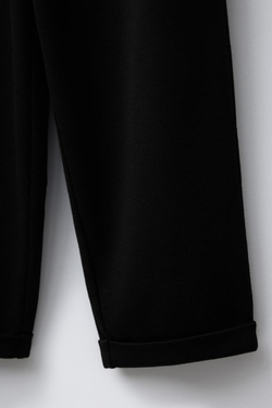 ZARA ДЖОГГЕРЫ КОМФОРТНОЙ ПОСАДКИ, ЧЕРНЫЙ