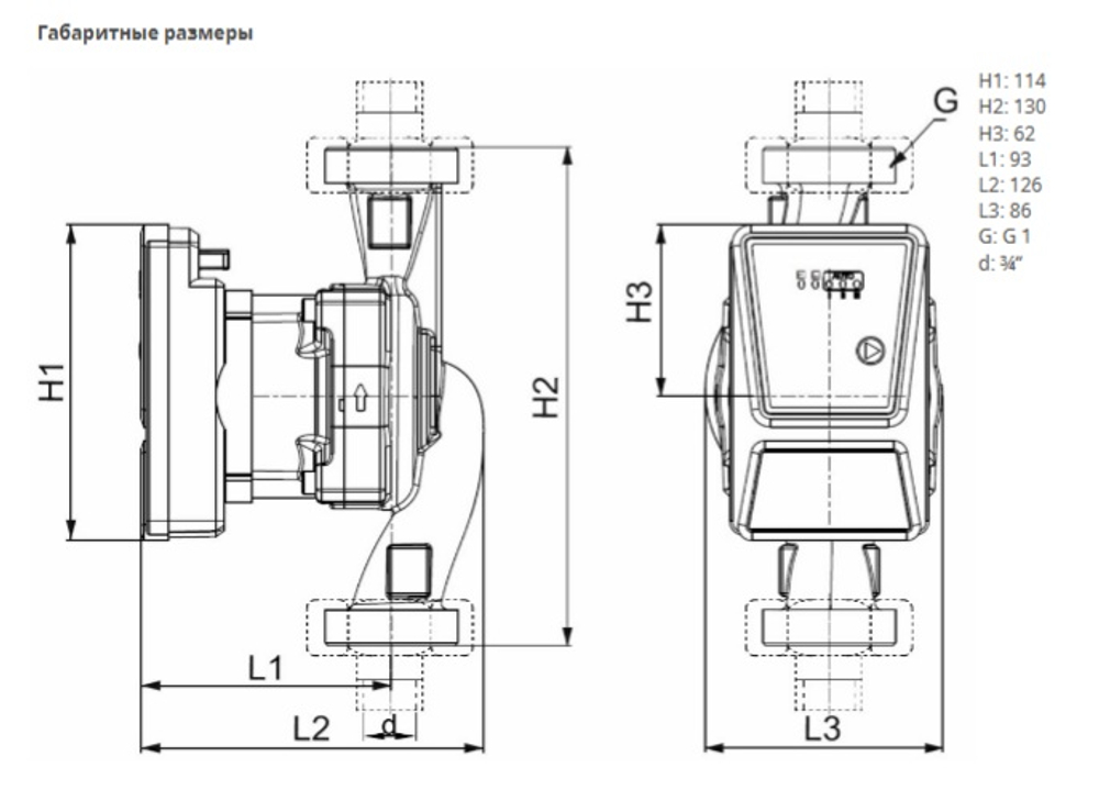 Насос NOCE 15/1-8-130