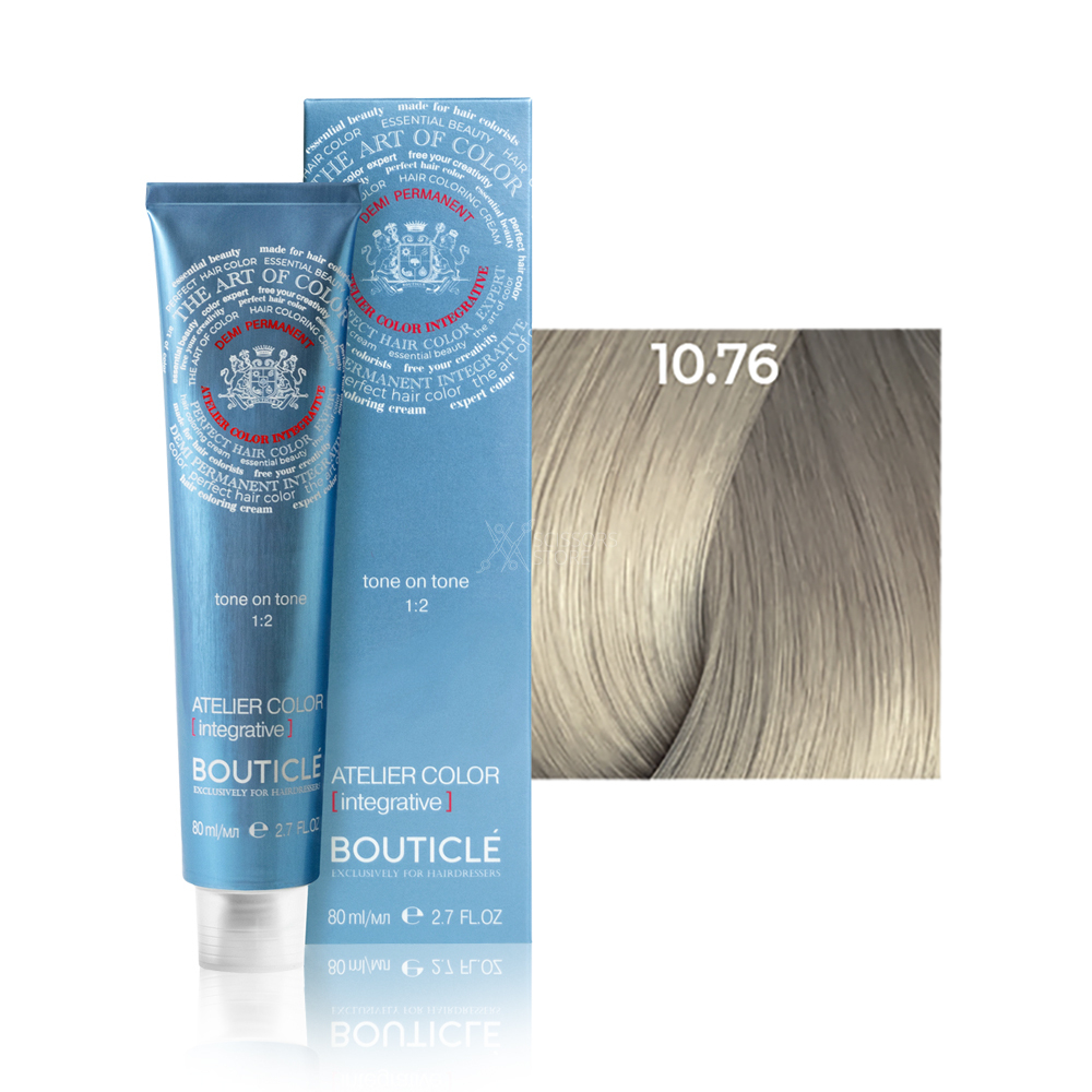 Полуперманентный краситель для тонирования волос Bouticle Atelier Color Intergative