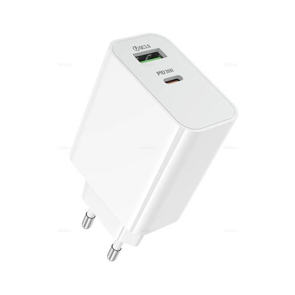 Зарядное устройство PD30W+QC3.0 Borofone BA108A (white)