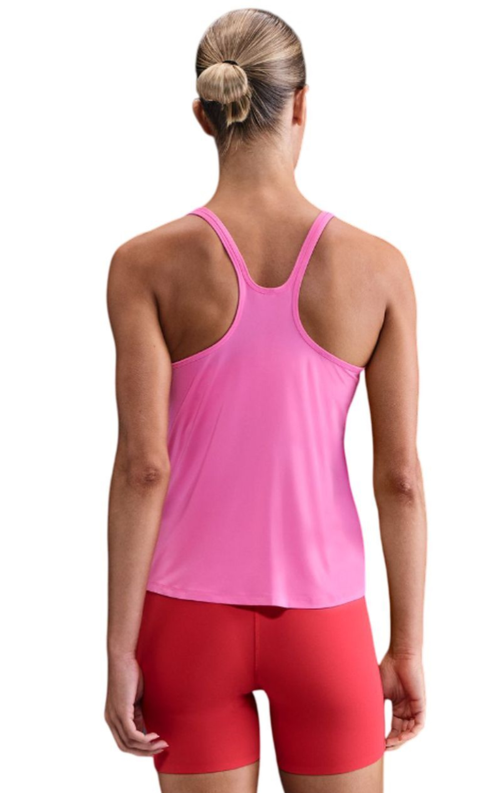 Женский топ теннисный Nike One Classic Dri-Fit Tank - playful pink/white