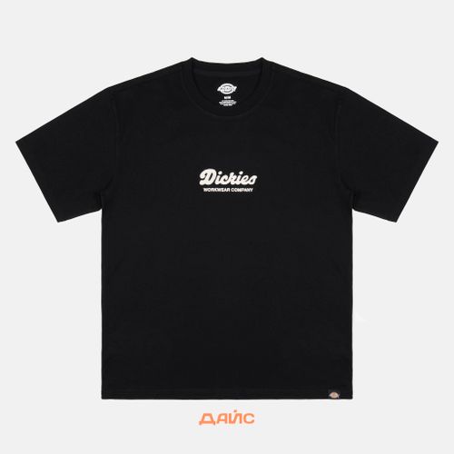 Футболка мужская Dickies Lewistown Embro артикул:DK0A4Z94BLK1 - купить в магазине Дайс