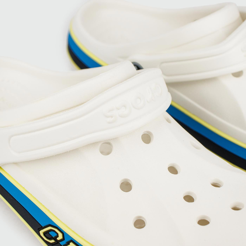 Сабо CROCS Bayaband Cloc White Blue Navy Lines