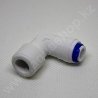 Фитинг QT-10A угловой 1/4"(f) x 3/8"(НР)