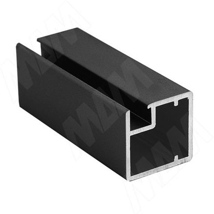 Профиль рамочный узкий, 19х20х19 мм, черный, L-2950 (анод) PF-02