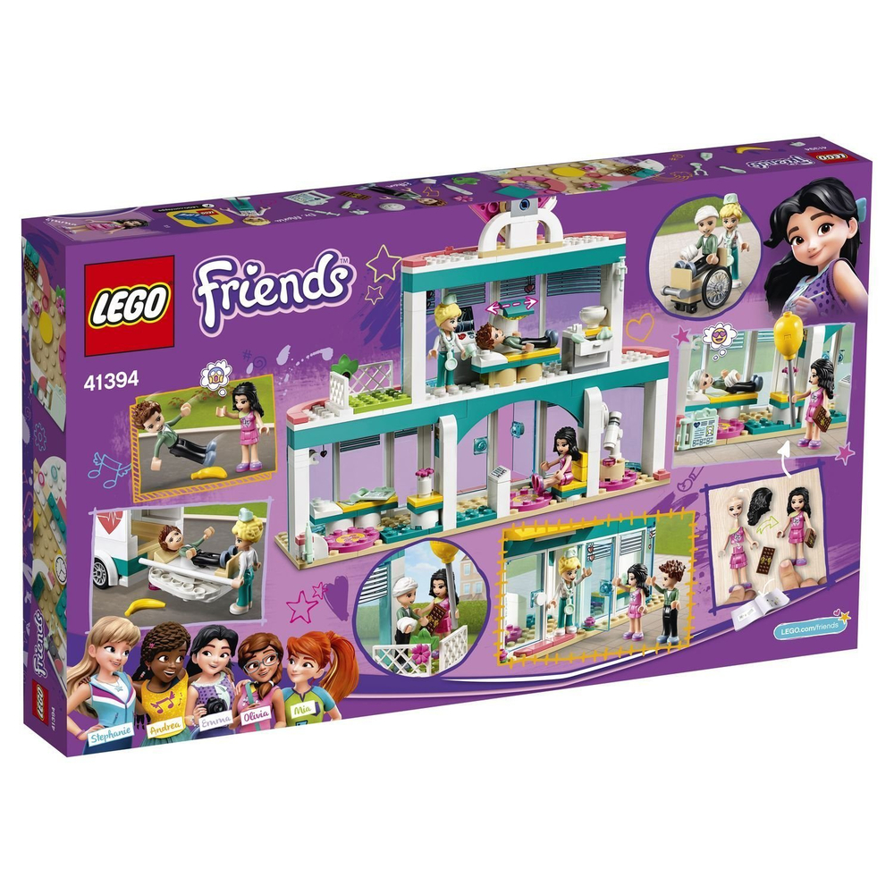 LEGO Friends: Городская больница Хартлейк Сити 41394 — Heartlake City Hospital — Лего Френдз Друзья Подружки