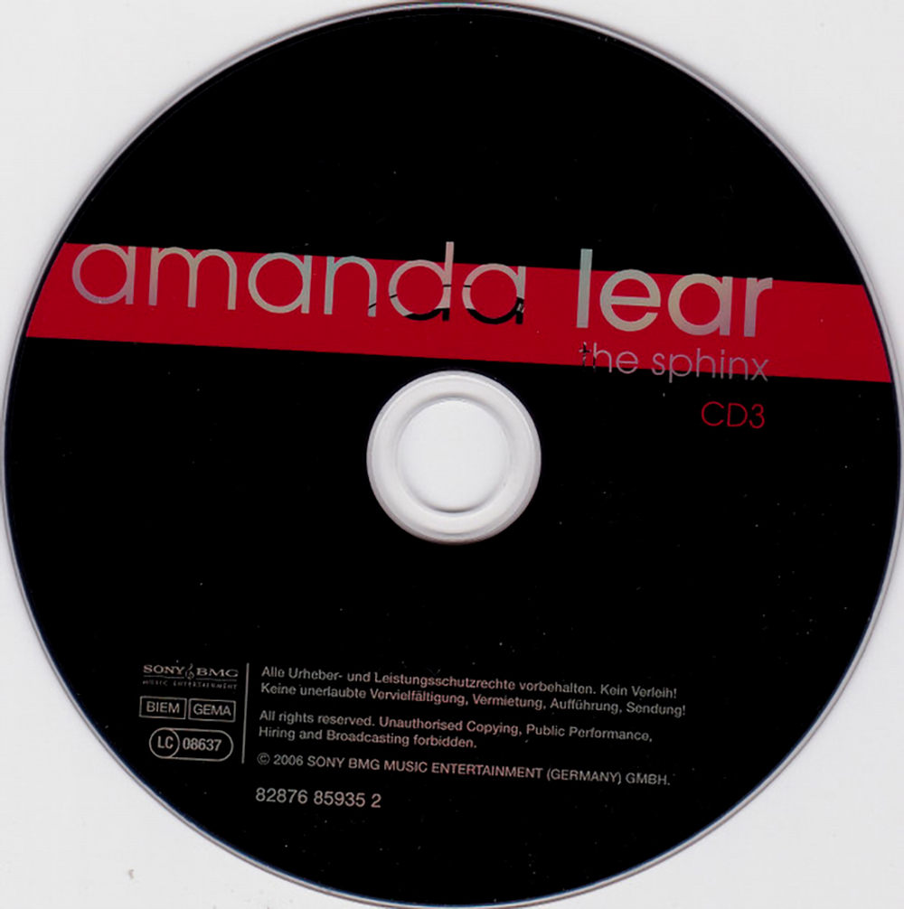 Amanda Lear / The Sphinx (Das Beste Aus Den Jahren 1976 - 1983)(3CD)