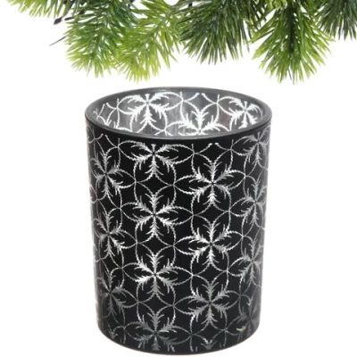 Подсвечник «Фантазия» 10*12,5 см, Черный