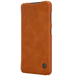 Кожаный чехол-книжка Nillkin Leather Qin для Samsung Galaxy S21