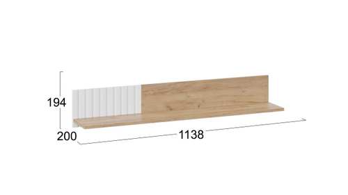 Полка настенная «Хилтон» Исп.2