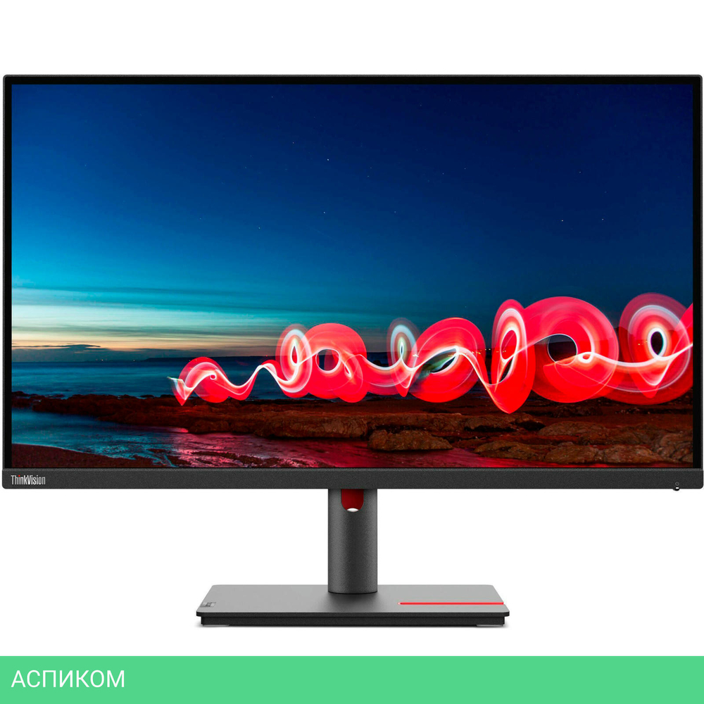Монитор Lenovo ThinkVision T27i-30 черный (63A4MAT1UK)
