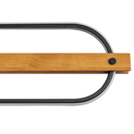 723337 Люстра LODI LED 36W 3240LM ЧЕРНЫЙ/ДЕРЕВО 3000K