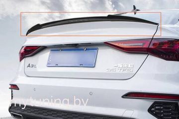 Спойлер V.1 для Audi A3 8Y 2020+ Sedan