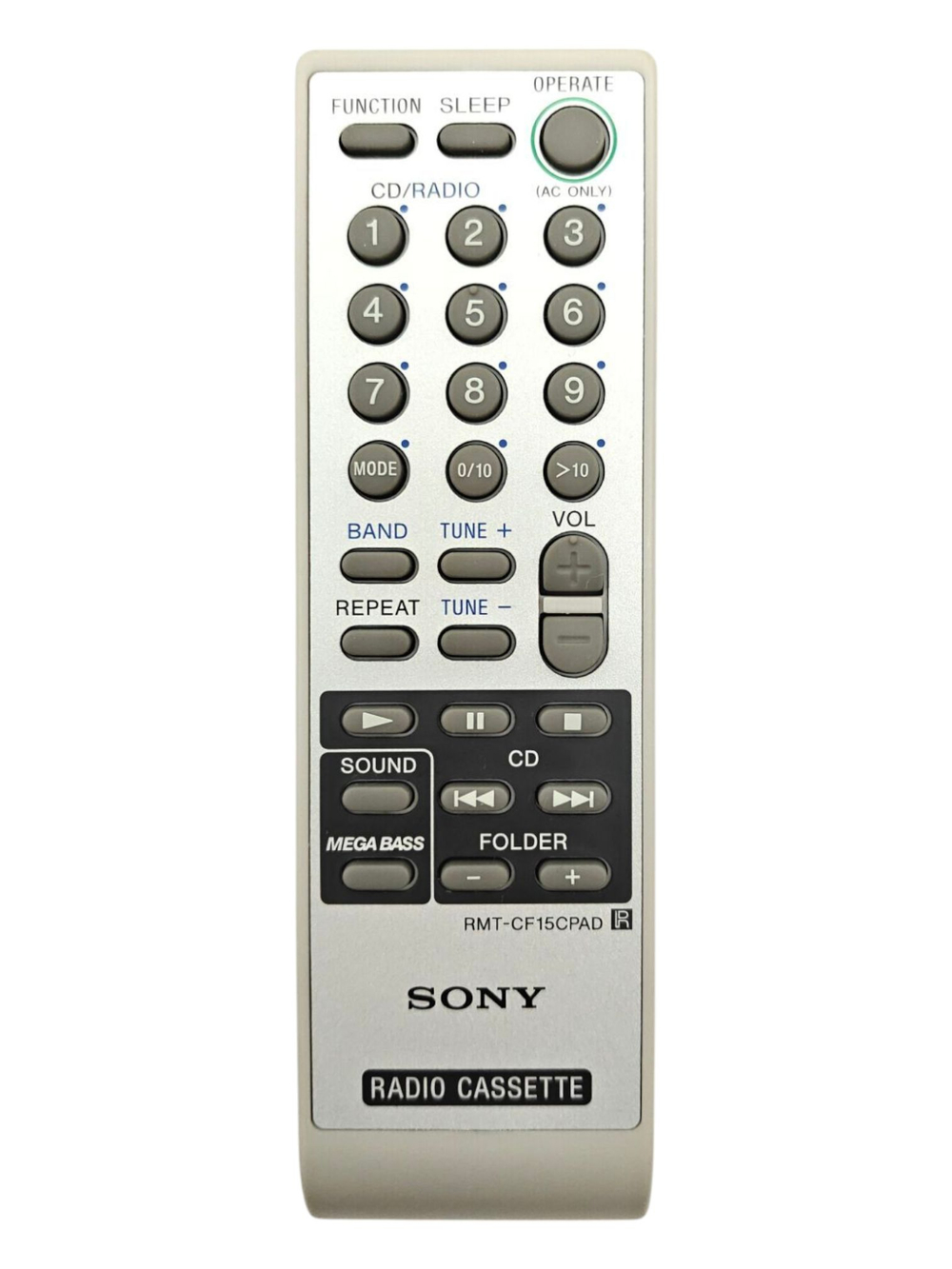 Пульт Sony RMT-CF15CPAD Radio Cassette