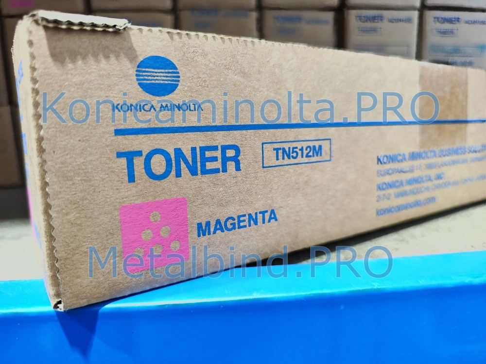Тонер TN-512M Konica Minolta оригинальный пурпурный A33K352