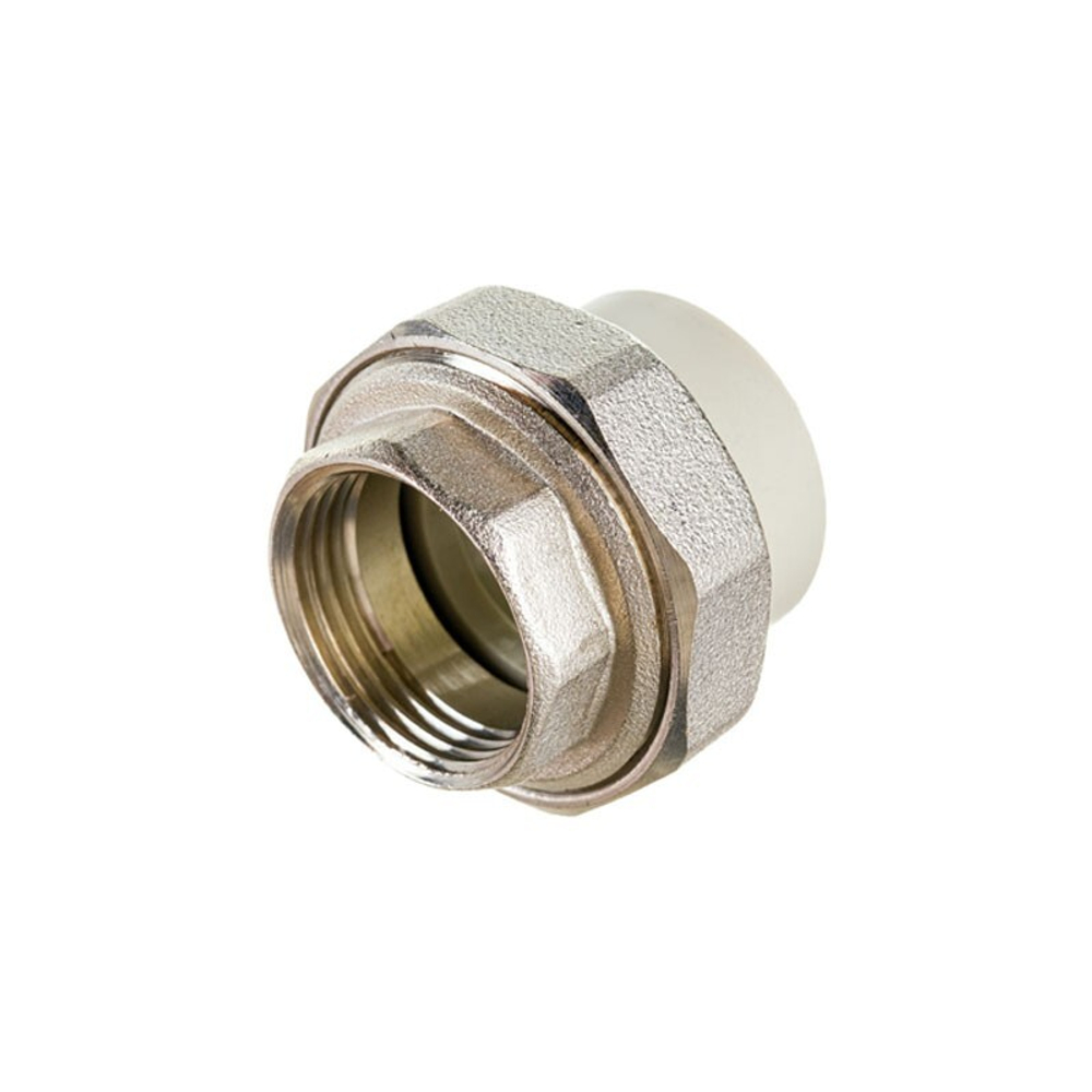Муфта комбинированная разъёмная Valfex, DN 32, PN 25, G-1/2'', американка-ВР, серая