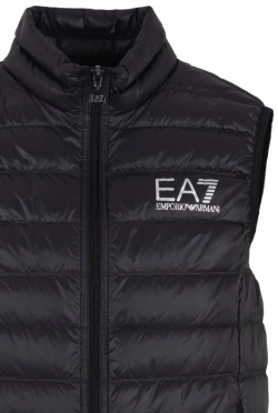 Теннисная жилетка EA7 Man Woven Down Waistcoat - black