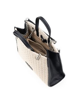 25082/10 Сумка жен., иск. кожа + нат. кожа