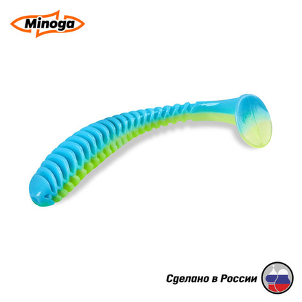 Силиконовая приманка "Minoga" ACTION FAT  6,1"(3шт) 155мм, 17,74 гр, цвет 103