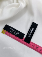 Бирка Гучч. черная 56 мм